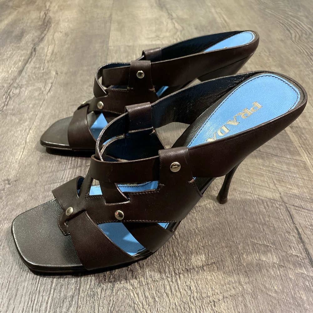 PRADA Leather Heels